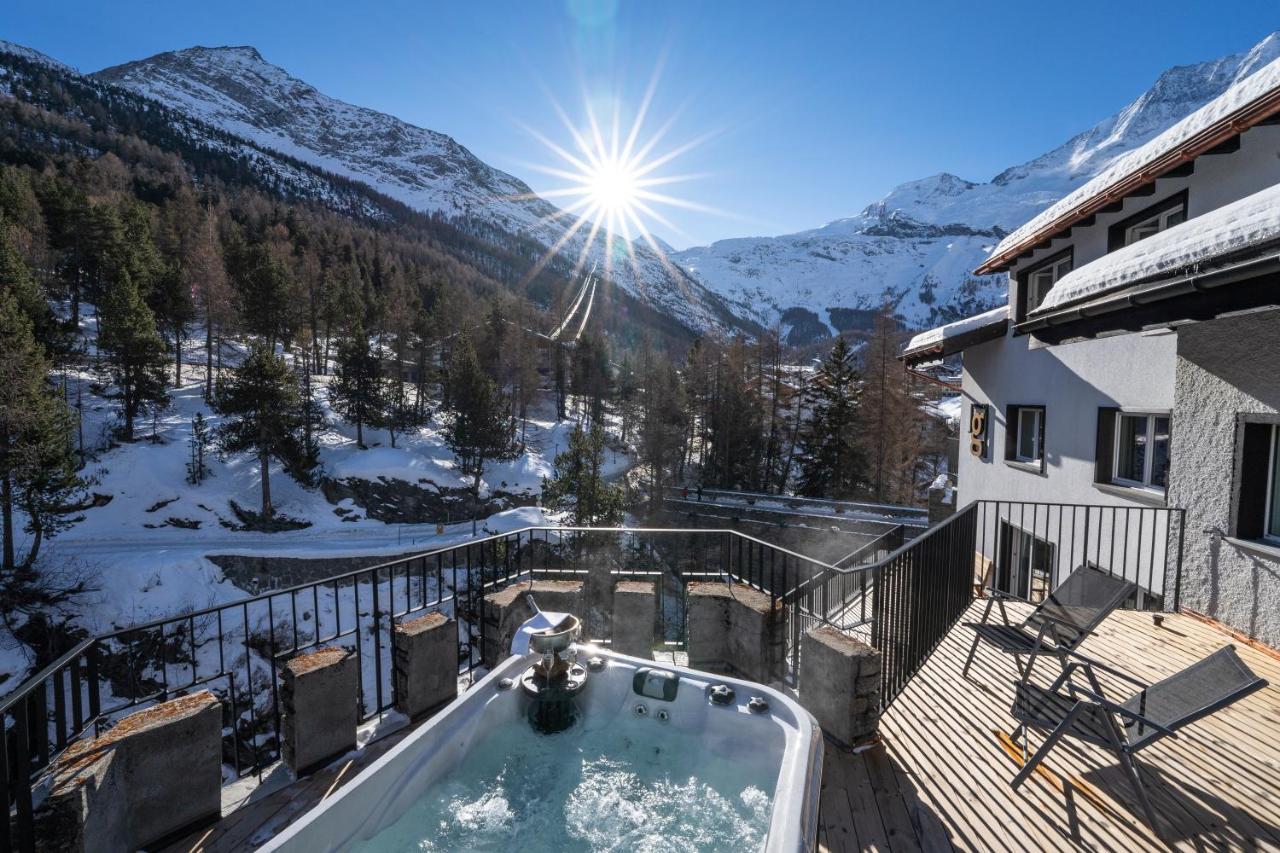 Boutique Hotel La Gorge Saas-Fee Exterior foto