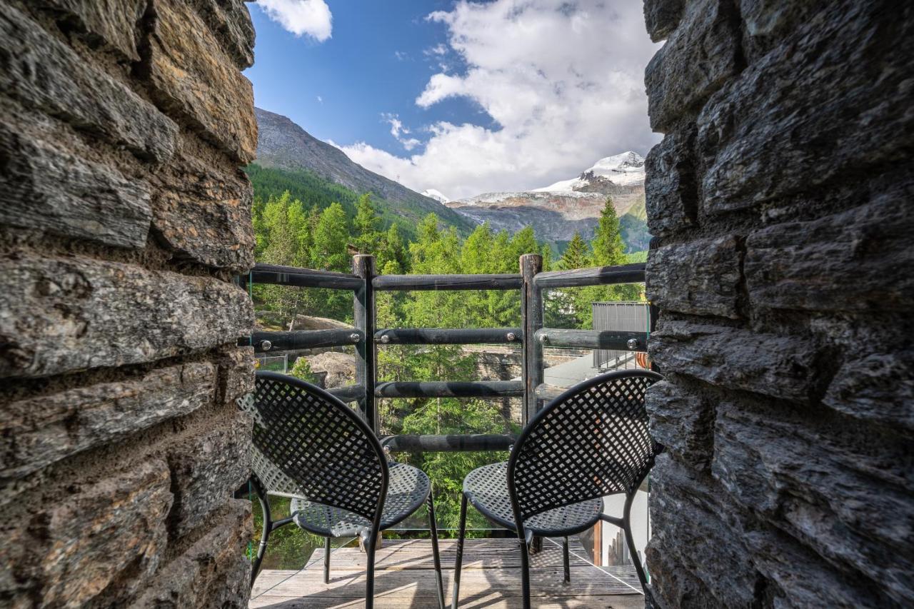 Boutique Hotel La Gorge Saas-Fee Exterior foto