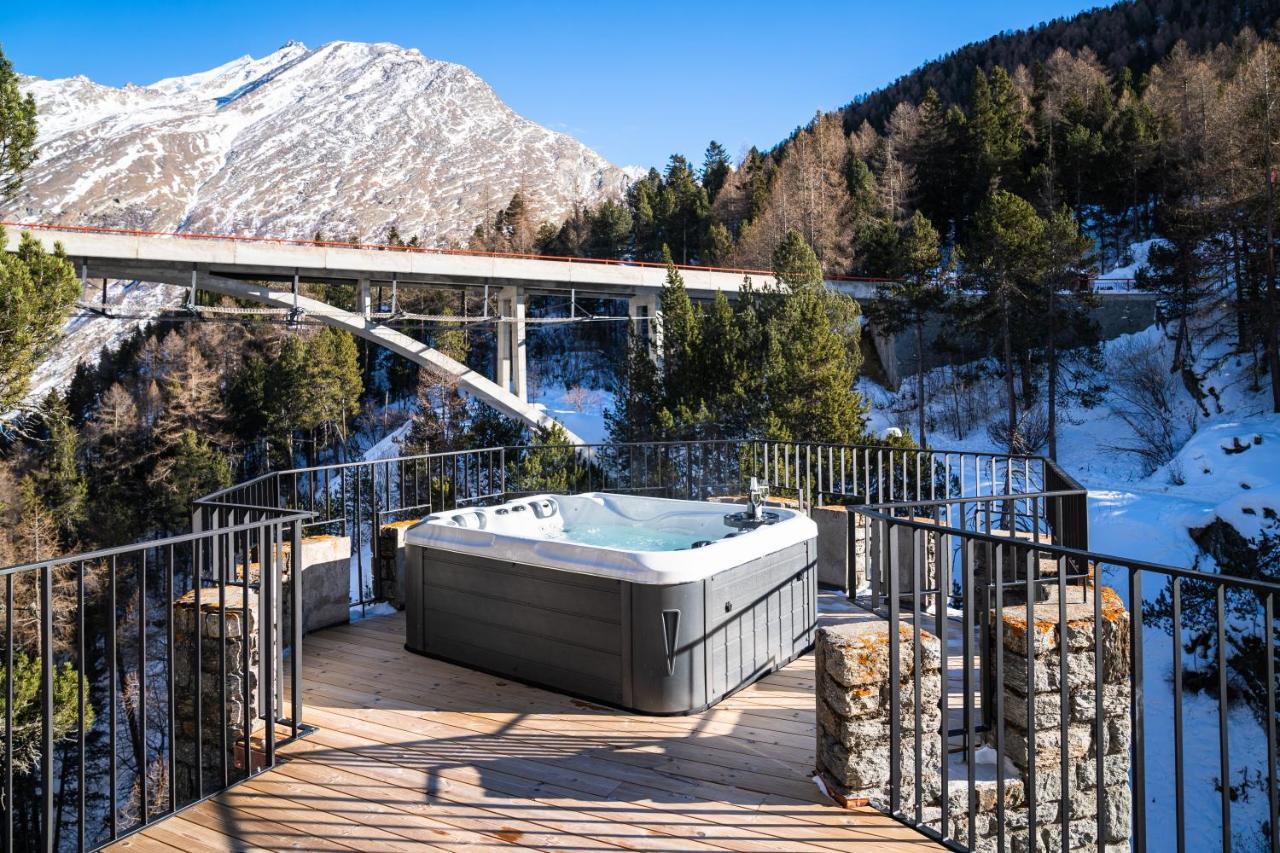 Boutique Hotel La Gorge Saas-Fee Exterior foto